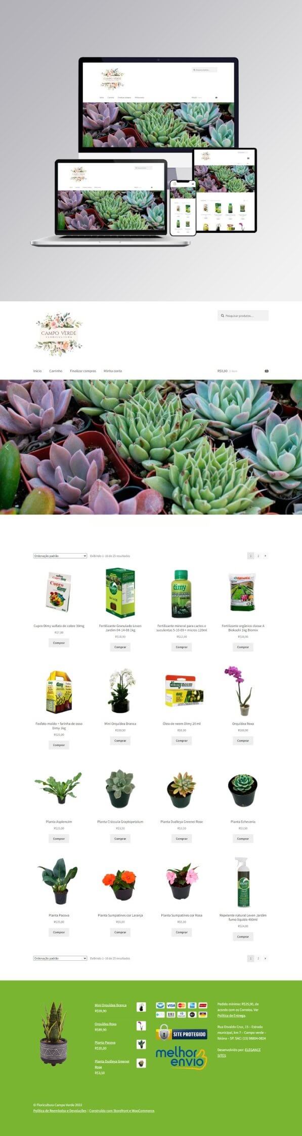 floricultura campo verde sites