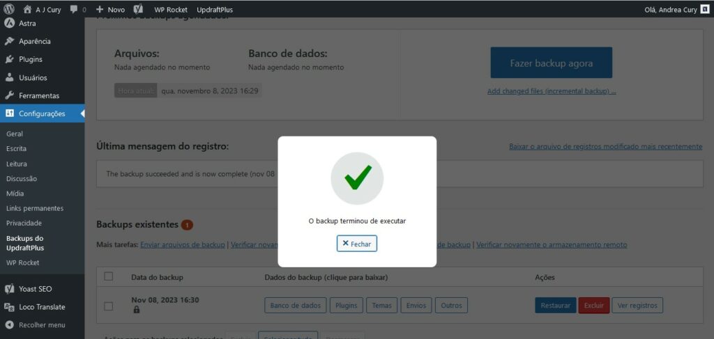 backup sites