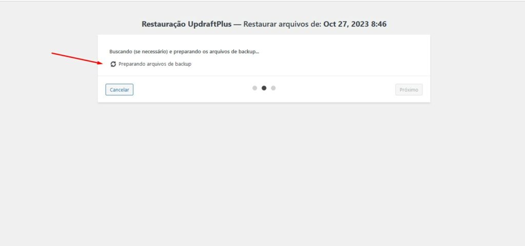 backup interno sites