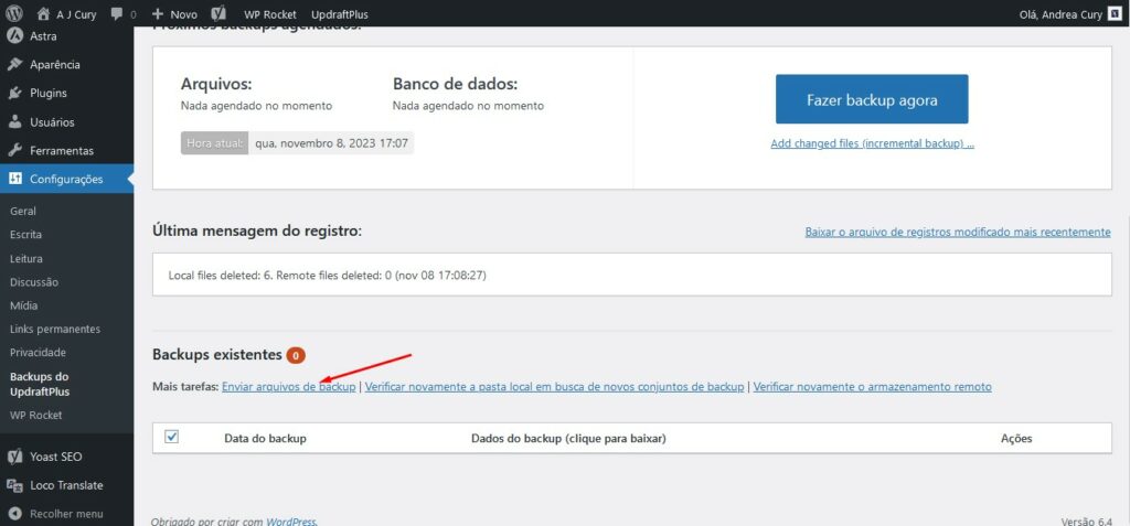 backup sites