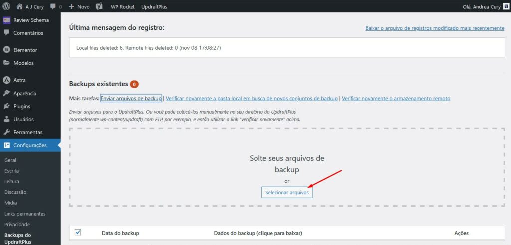 backup sites