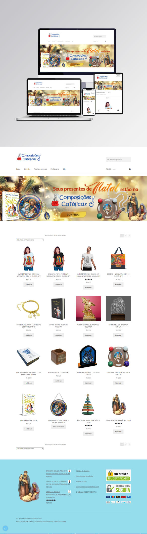 sites loja composições